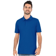 JAKO Sport-Polo Organic Stretch (Bio-Baumwolle) royalblau Herren