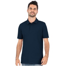 JAKO Sport-Polo Organic Stretch (Bio-Baumwolle) marineblau Herren