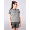 JAKO Sport-Polo Performance (Polyester-Micro-Mesh, atmungsaktiv, schnelltrocknend) hellgrau Damen