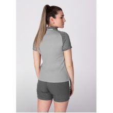 JAKO Sport-Polo Performance (Polyester-Micro-Mesh, atmungsaktiv, schnelltrocknend) hellgrau Damen