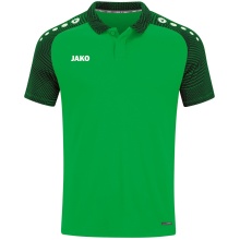 JAKO Sport-Polo Performance (atmungsaktiv, schnelltrocknend) grün/schwarz Kinder