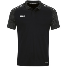 JAKO Sport-Polo Performance (atmungsaktiv, schnelltrocknend) schwarz/anthrazitgrau Kinder