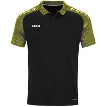 JAKO Sport-Polo Performance (atmungsaktiv, schnelltrocknend) schwarz/gelb Kinder