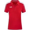 JAKO Sport-Polo Power (Mischgewebe, strapazierfähig) rot Damen