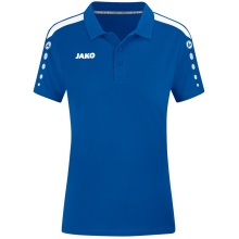 JAKO Sport-Polo Power (Mischgewebe, strapazierfähig) royalblau Damen