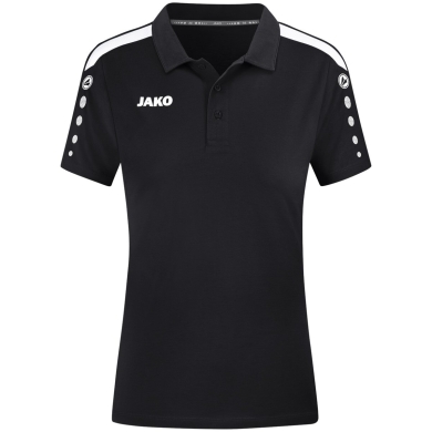 JAKO Sport-Polo Power (Mischgewebe, strapazierfähig) schwarz Damen