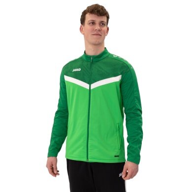 JAKO Polyesterjacke Iconic (100% rec. Polyester) grün/dunkelgrün Herren