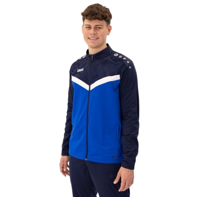 JAKO Polyesterjacke Iconic (100% rec. Polyester) royalblau/marineblau Herren