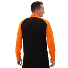 JAKO Polyesterjacke Iconic (100% rec. Polyester) schwarz/neonorange Herren