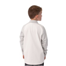 JAKO Polyesterjacke Iconic (100% rec. Polyester) weiss/grau/anthrazitgrau Kinder