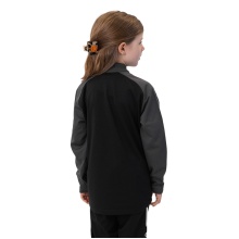 JAKO Polyesterjacke Iconic (100% rec. Polyester) schwarz/anthrazitgrau Kinder