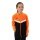 JAKO Polyesterjacke Iconic (100% rec. Polyester) schwarz/neonorange Kinder