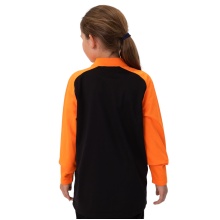 JAKO Polyesterjacke Iconic (100% rec. Polyester) schwarz/neonorange Kinder