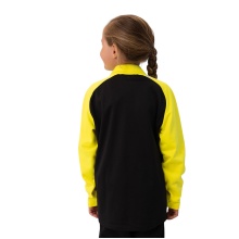 JAKO Polyesterjacke Iconic (100% rec. Polyester) schwarz/gelb Kinder