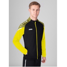 JAKO Polyesterjacke Performance (Matt-Polyester-Tricot) schwarz/gelb Herren