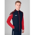 JAKO Polyesterjacke Performance (Matt-Polyester-Tricot) marineblau/rot Herren