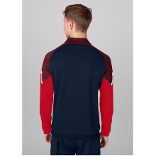 JAKO Polyesterjacke Performance (Matt-Polyester-Tricot) marineblau/rot Herren