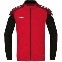 JAKO Polyesterjacke Performance (Matt-Polyester-Tricot) rot/schwarz Kinder