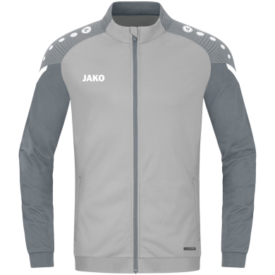 JAKO Polyesterjacke Performance (Matt-Polyester-Tricot) hellgrau Kinder