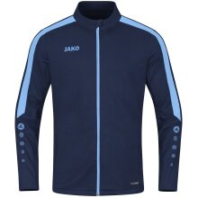 JAKO Polyesterjacke Power (100% rec. Polyester) marineblau/skyblau Herren