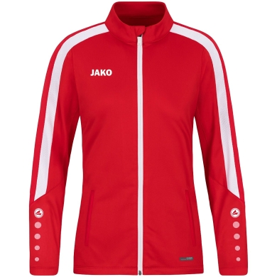 JAKO Polyesterjacke Power (100% rec. Polyester) rot Damen