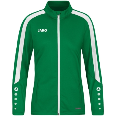 JAKO Polyesterjacke Power (100% rec. Polyester) grün Damen