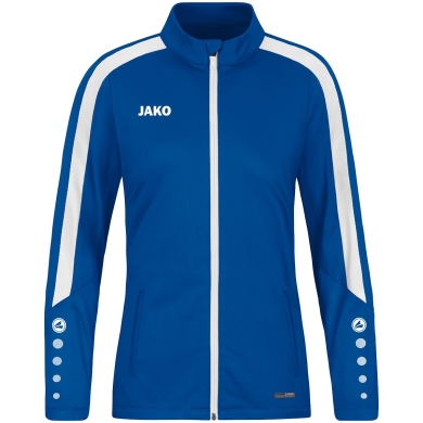 JAKO Polyesterjacke Power (100% rec. Polyester) royalblau Damen