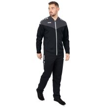 JAKO Präsentationsanzug Champ 2.0 (Jacke und Hose) schwarz/anthrazitgrau Herren