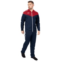 JAKO Präsentationsanzug Champ 2.0 (Jacke und Hose) marineblau/rot Herren