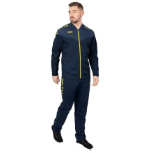 JAKO Präsentationsanzug Champ 2.0 (Jacke und Hose) marineblau/dunkelblau/gelb Herren