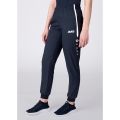 JAKO Präsentationshose Allround (Polyester, Beinabschluss mit Ripp) lang marineblau Damen