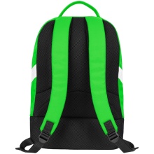 JAKO Rucksack Iconic mit Bodenfach neongrün/schwarz - 28x21x46cm