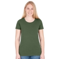 JAKO Freizeit-Shirt Organic Stretch (Bio-Baumwolle) olivegrün Damen