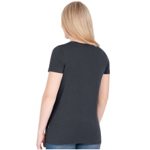 JAKO Freizeit-Shirt Organic Stretch (Bio-Baumwolle) anthrazitgrau Damen