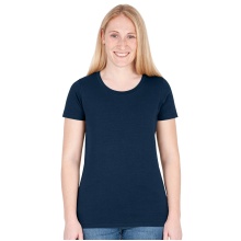 JAKO Freizeit-Shirt Organic Stretch (Bio-Baumwolle) marineblau Damen