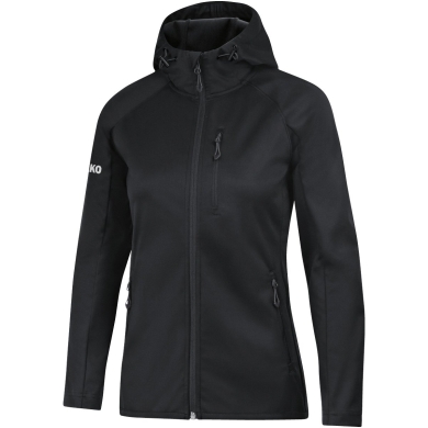 JAKO Softshelljacke Light (wind- und wasserabweisend) schwarz Damen