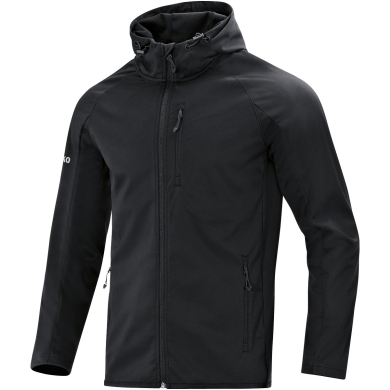 JAKO Softshelljacke Light (wind- und wasserabweisend) schwarz Herren