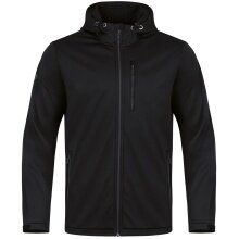 JAKO Softshelljacke Premium (Kapuze, wind- und wasserabweisend) schwarz Herren