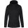 JAKO Softshelljacke Premium (Kapuze, wind- und wasserabweisend) schwarz Damen