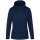 JAKO Softshelljacke Premium (Kapuze, wind- und wasserabweisend) marineblau Damen