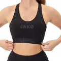 JAKO Funktionsunterwäsche Sport-Bra Power (Polyester-Stretch-Jersey) schwarz Damen