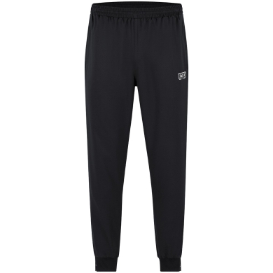 JAKO Sport-Freizeithose Retro (Stretch-Micro-Twill) lang schwarz Herren