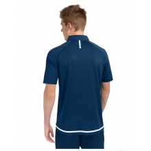 JAKO Sport-Polo Striker 2.0 dunkelblau/weiss Herren