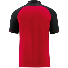 JAKO Sport-Polo Competition 2.0 (100% Polyester) rot/schwarz Kinder