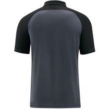 JAKO Sport-Polo Competition 2.0 (100% Polyester) anthrazitgrau/schwarz Kinder