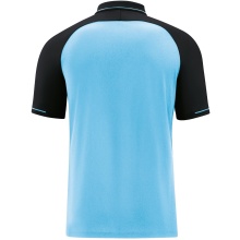 JAKO Sport-Polo Competition 2.0 (100% Polyester) aquablau/schwarz Kinder