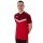 JAKO Sport-Polo Iconic (Polyester-Micro-Mesh) rot/weinrot Herren