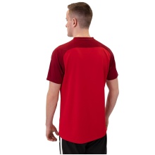 JAKO Sport-Polo Iconic (Polyester-Micro-Mesh) rot/weinrot Herren