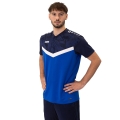 JAKO Sport-Polo Iconic (Polyester-Micro-Mesh) royalblau/marineblau Herren