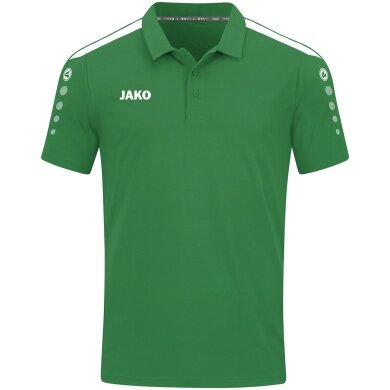 JAKO Sport-Polo Power (Mischgewebe, strapazierfähig) grün Kinder